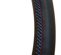 Per Nissan Per Almera Per N16 Per Pathfinder Per Primera Per Paladin Per Old Per XTrail 2001-2006 Coprivolante Treccia Auto Cucito A Mano Copertura Volante Auto(Classic TCGL)