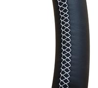 Per Nissan Per Almera Per N16 Per Pathfinder Per Primera Per Paladin Per Old Per XTrail 2001-2006 Coprivolante Treccia Auto Cucito A Mano Traspirante Coprivolante(Classic WHGL)