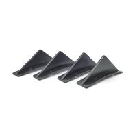 Per Nissan Per Altima Per 350Z Per 370Z Per GT-R 2000-2022 Universale Paraurti Posteriore Labbro Diffusore Pinne Squalo Spoiler Kit Carrozzeria(Matte Black)