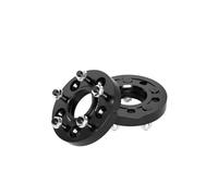 Per Nissan Per Kicks Piastra Flangiata 15/20/25/30/35 Mm 2/4 Pezzi 5x114,3 CB66,1 Mm M12x1,25 Distanziale Ruota Forgiato Nero Con Centro Mozzo Distanziale Ruota(4pcs 15mm)