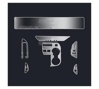 Per NISSAN Per MURANO 2025 Adesivo Antigraffio Per Interni Auto Console Centrale Cruscotto Multimediale Navigazione Pellicola Protettiva TPU Pellicola Protettiva Navigatore(Right rudder driving)