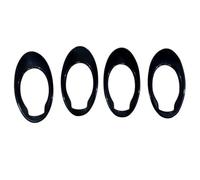 Per Nissan Per Nota E12 Per E-Power 2016 2017 2018 2019 Copri-maniglia Per Porta Interna ABS Nera Decorativo Di Finitura(ABS black)