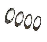 Per Nissan Per Nota E12 Per E-Power 2016 2017 2018 2019 Copri-maniglia Per Porta Interna ABS Nera Decorativo Di Finitura(ABS Mirror)