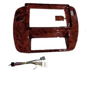Per NISSAN Per PATROL Y61 2002-2004 Mascherina Per Autoradio Da 9 Pollici Con Lettore Android MP5 Cornice Per Cruscotto Copertura Stereo 2 DIN POMPOMPUR(FRAME WITH CABLE)