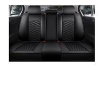 Per Nissan Per Qashqai Per Primera P12 Per Tiida Per Almera Per Patrol Per Pathfinder R51 Per X-Trail T31 Per Kicks Per March Per Juke Coprisedili Universali Copri Sedile Auto(Rear Seats-Black)