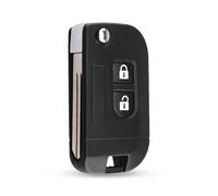Per Nissan Per Qashqai Per Primera Per Micra Per Navara Per Almera Per Note Per Sunny 2 Pulsanti Flip Folding Key Shell Car Case Cover