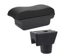 Per Nissan Per Terrano 3 2012-2018 Box Bracciolo Per Auto Scatola Portaoggetti Centrale Accessori Superficie Curva WEFOLCC(B2 Black line 3USB)