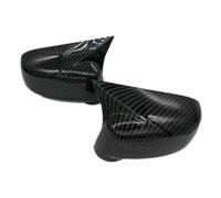 Per Nissan Per Tiida Hatchback 2004-2010 Cover Per Specchietto Retrovisore Laterale Calotta Esterna Finitura Per Portiera Effetto Carbonio(Carbon)