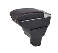 Per Nissan Per Versa Per Almera 2020-2022 Box Bracciolo Console Centrale Scatola Di Immagazzinaggio Posacenere Portabicchieri USB Girevole Auto Scatola Bracciolo(B1 NO USB)