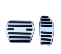 Per Nissan Per X-Trail T32 T33 2014~2023 Pedali Per Auto | Ricambi Auto Accessori Tappetini Antiscivolo Per Pedale Freno Acceleratore OTBEHUWJ(Silver 2PCS)