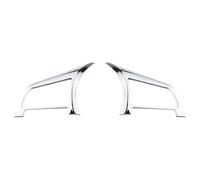 Per Nissan Per Xtrail T32 Per Rogue Per Qashqai J11 Per Versa Per Juke Per Micra Copertura Per Pomello Del Volante Dell'auto Adesivo Decorativo(2pcs silver)