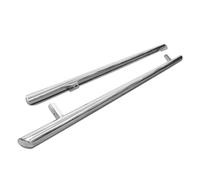 per Nissan Primastar (J4) CORTO 2021- Barre laterali sottoporta Cromo Lucidato