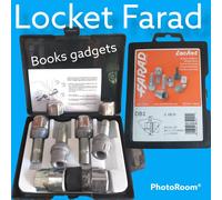 Per Suzuki SJ 413 SJ413 Kit Bulloni Antifurto Locket Farad per Cerchi Acciaio