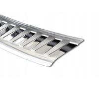 Avisa Protezione paraurti Posteriore in Acciaio Inox Compatibile con Nissan Qashqai II 2014-2017 'Ribs'