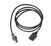 Per Nissan Veicolo 4pin a Usb Interfaccia Cavo Adattatore Per Auto Cd Audio System Montaggio Posteriore Nero 100 centimetri Lungo Usura Resistente Abs Build