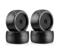 Per Nitro Per HPI Per HSP Per Kyosho Per Zd 4wd 1/8 4 Pezzi 140mm Off Road Per Buggy Pneumatici Ruote 17mm Mozzi Esagonali Rc Per Auto Da Per Corsa RC Ricambi Parti(Black)