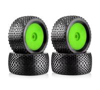 Per Nitro Per HPI Per HSP Per Kyosho Per Zd 4wd 1/8 4 Pezzi 140mm Off Road Per Buggy Pneumatici Ruote 17mm Mozzi Esagonali Rc Per Auto Da Per Corsa RC Ricambi Parti(Green)
