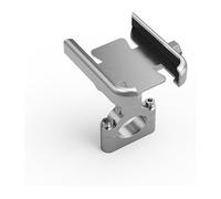 Per NIU N1 N1S M1 U1 M + NG US U + UQI U + B Moto Supporto Del Telefono Mobile Navigatore GPS Specchio Manubrio Staffa Accessori Staffa Navigazione GPS(Handlebar Silver)