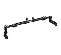 Per NMAX155 Nmax125 N-MAX160 Cavalletto Trasversale Per Motocicletta Barra Trasversale Manubrio Accessori NMAX Barra Manubrio Moto(Black)