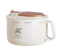 per noodle, 1650 ml, con posate pieghevoli, a prova di perdite, per pranzo, insalata, zuppa, per interni, casa, ufficio, scuola, appartamento, hotel, picnic, campeggio