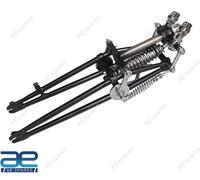 Per Norton 16H Assemblaggio Forcella Anteriore Girder Springer Cromo Nero