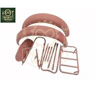 Per Norton 16h Crudo Metallo Anteriore e Posteriore Parafango Set Con Completo