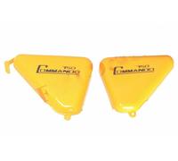 Per Norton Commando 750 Cassetta Attrezzi Olio Serbatoio Lato Pannello Giallo