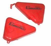 Per Norton Commando 750 Cassetta Attrezzi Olio Serbatoio Pannello Laterale Rosso