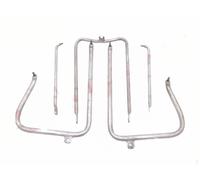 Per Norton Dominator Modello 7 Anteriore & Mudgard Completo Kit 1950's