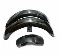 Per Norton Dominator Modello 7 Nero Pompetta Telaio Ant. Post. Parafango Set