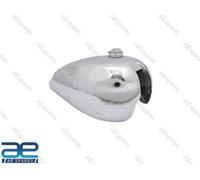 Per Norton Dominator Wideline Cromo Carburante Gas Serbatoio Con Cappello & Tap