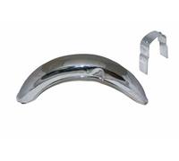 Per Norton Featherbed Slimline Anteriore Parafango Con Supporto Cromo Placcato