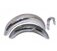 Per Norton Featherbed Slimline Anteriore & Posteriore FENDER Parafango Set Aes
