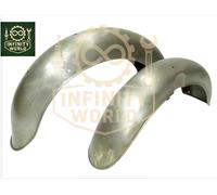 Per Norton Slimline Dominator Anteriore e Posteriore Parafango FENDER Set Nude