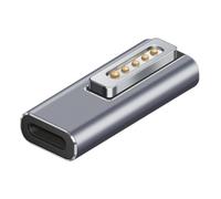 per Notebook Type-C Adattatore per Laptop da Femmina un Maschio Magnetico con Indicatore Pd Trick Adapter per Magsafe2