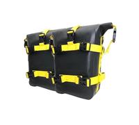Per NT1100 CBR650R Per Africa Twin CRF1000L Barre Paramotore Per Telaio Moto Borsa Impermeabile Paraurti Borse Per Attrezzi Di Riparazione Borsa da sella per borsa da moto(2 Piece Black Yellow)