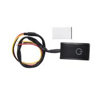 per nuovo Sostituire 1pc Interruttori 2.4W Plastica DC12V White LED Auto 200mA
