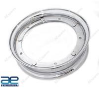 Per Nuovo Vespa Cerchione 8.9X25.4cm Cromato Px LML Stella Modello Gec