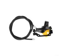 per NUTT Freno a Disco a Quattro Pistoni progettato per KuKirin Per G1Pro G2 Per G2Pro Per G2Max Per G2Master Per G3pro con supporto anteriore 160mm e posteriore 140mm (anteriore sinistro nero e