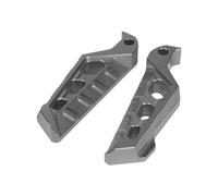Per NVX155 Per AEROX155 Per NVX 155 Per AEROX 155 2022 2023 Accessori Per Motociclette Poggiapiedi Passeggero Posteriore Poggiapiedi Pedali Piastra Pedane Passeggero(GRAY)