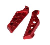 Per NVX155 Per AEROX155 Per NVX 155 Per AEROX 155 2022 2023 Accessori Per Motociclette Poggiapiedi Passeggero Posteriore Poggiapiedi Pedali Piastra Pedane Passeggero(Red)