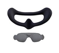 Per occhiali DJI AVATA2 Goggles 3 Aviation Glasses Special Light Edition: maschera, cuscinetti protettivi per fronte, nuca e tempie, accessori modificati(Maschera nera + copertura protettiva)