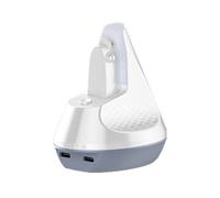 Per Occhiali per per Meta, Stazione di Ricarica Portatile da Viaggio, Supporto di Ricarica RGB di Tipo C con Luce Intermittente
