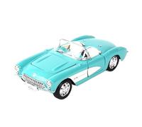 Per O'Chevrolet Corvette 1957 1:24 Stato Lega Pressofusione Auto Stampo Regalo Di Festa Simulazione Decorazione