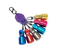 Per Octopus Lure Squid Jig Case con Glow Silicone Interno Galvanizzato E 0.8cm Foro Interno Per Preciso Dimensionamento (D)