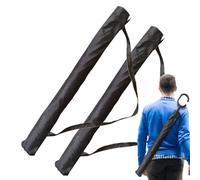 per ombrellone - 2 pezzi supporto portatile con tracolla - per ombrello | per terrazza viaggi pioggia protezione solare campeggio escursionismo passeggiata