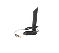 per omni Directional WiFi 6E Antenna Tri-Band 9dBi RP-SMA Maschio per Home Office Network 1.2m Cavo