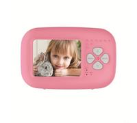 per one-touch Print Camera con per lettore mp3 per ragazze per (rosa) | per one-touch per la stampa istantanea, semplice per i bambini, nessuna configurazione complessa, creare velocemente