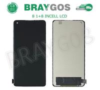 Per OnePlus 8 1+8 Incell LCD Kit Display Ricambio Digitalizzatore Touch Screen