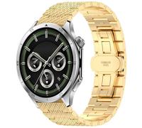 Per OnePlus Watch 3 Twill Texture cinturino in acciaio inossidabile (oro)
